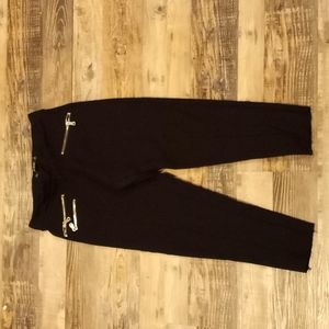 Jeggings color black size medium brand Zara basic